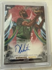 2024-25 Topps Inception - Autographs Derrick White, Derrick White  Red /75 