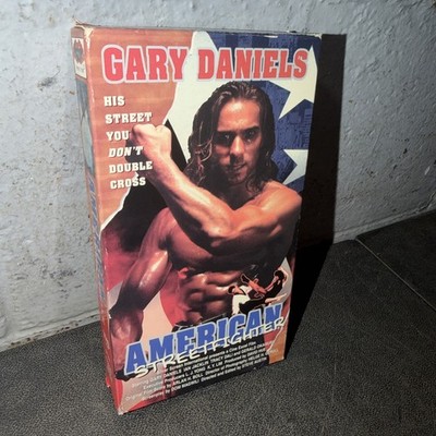 American Streetfighter VHS Action Gary Daniel s Screen Pix Home Video RARE HTF
