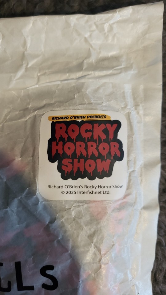 Rocky Horror Show Theme Bralette With Mouth Design BNIP | eBay UK