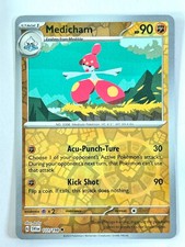 Medicham 111/198 Reverse Holo Uncommon Scarlet & Violet Pokemon TCG Near Mint NM