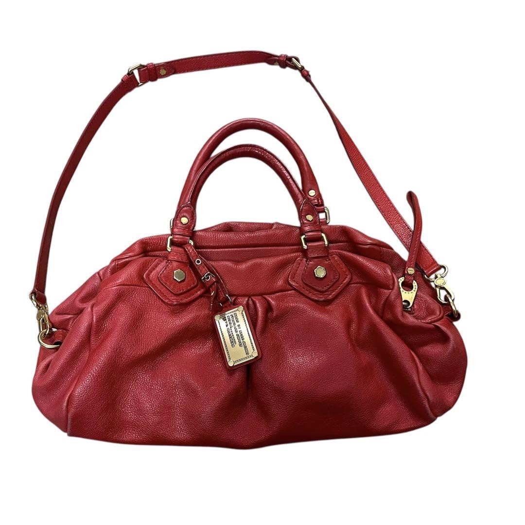バッグ MARC by MARC JACOBS CLASSIC Q 2WAY BAG Marc by Marc Jacobs Classic Q Baby Groovy 2way Ivory Satchel