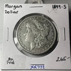 KEY RARE DATE 1899 S MORGAN DOLLAR   XF  Condition  XX772