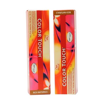 Wella Color Touch Vibrant Reds 6/47 Dark Blonde/Red Brown Hair Color 2oz 60ml