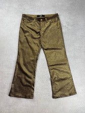 Women  s Vintage Versace Jeans Couture Denim Pants Size 48 Duties Paid USA