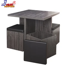 Dexter Dining Room/Kitchen Set with Storage Ottoman 5-Piece FREE SHIPPING