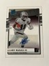 2020 PANINI Chronicles Donruss Henry Ruggs III  Clear Rated Rookie Autograph RC