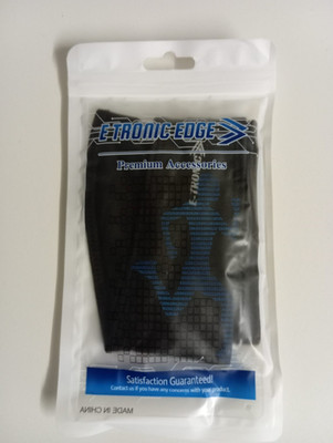 E Tronic Edge - Stirnband Sport Unisex / Schweißband, schwarz