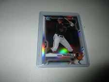 Reed Trimble 2021 Bowman Chrome Draft Refractor 1st RC 