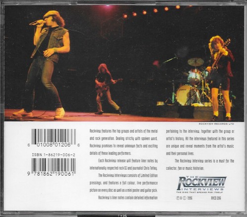 AC/DC Monsters of Rock Rockview CD Interview Angus Young Malcolm Young G2E1 - Picture 4 of 6