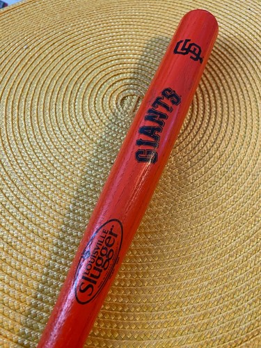 San Francisco Giants Orange Louisville Slugger Mini Bat 18" - Picture 2 of 3