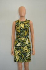 Dolce & Gabbana Multi-color Pear Print Dress Size 38/US 2