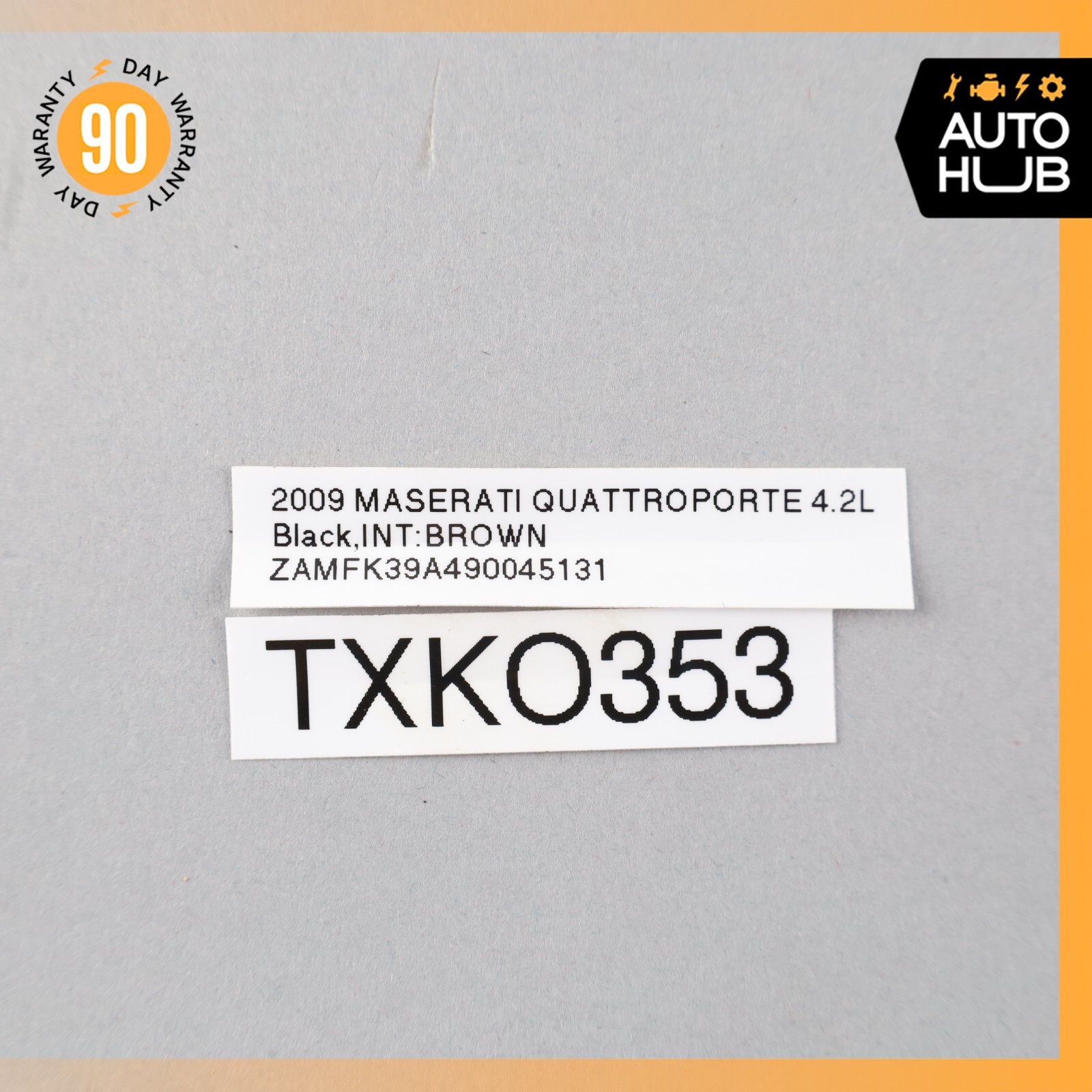 03-19 Maserati Quattroporte GranTurismo Front Side Wheel Hub Bearing OEM 71k