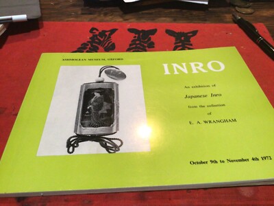 Inro from E.A. Wrangham 1972 Exhibit Ashmolean Museum Oxford