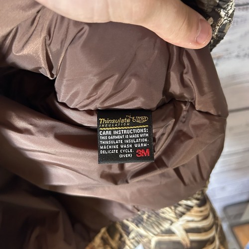 Cabelas Hunting Jacket Advantage Max-4 HD Camo Thinsulate Insulated Men’s XL - Picture 11 of 12
