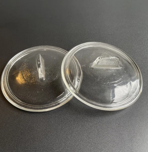 Vintage Fire King Replacement Lids for Chili Bowls Individual Casseroles Handled