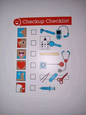 Melissa & Doug School Time Classroom Play Set Replacement Activity Card Reusable