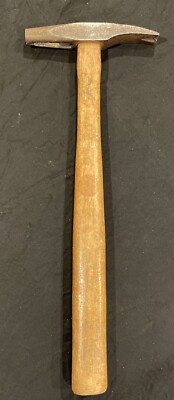 Split Head Tack Hammer  Vintage 7.5 oz. w/Nail Claw & Wooden Handle | FREE S&H