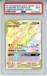 Reshiram & Charizard GX 217/214 Secret Rare Unbroken Bonds