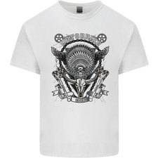 Motorbike Club Motorcycle Biker Mens Cotton T-Shirt Tee Top