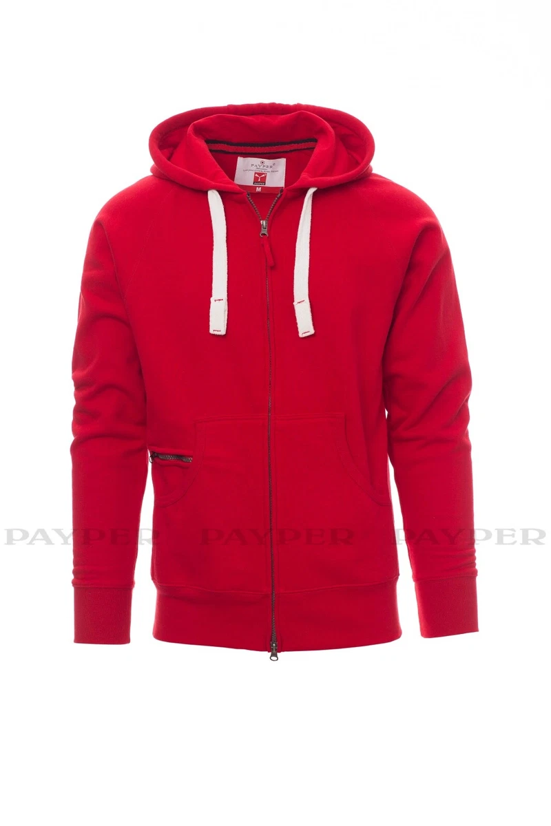 Felpa Uomo Mad Ink Classica Rossa – Girocollo Taglia L – 50% Cotone 50% Poliestere - 2