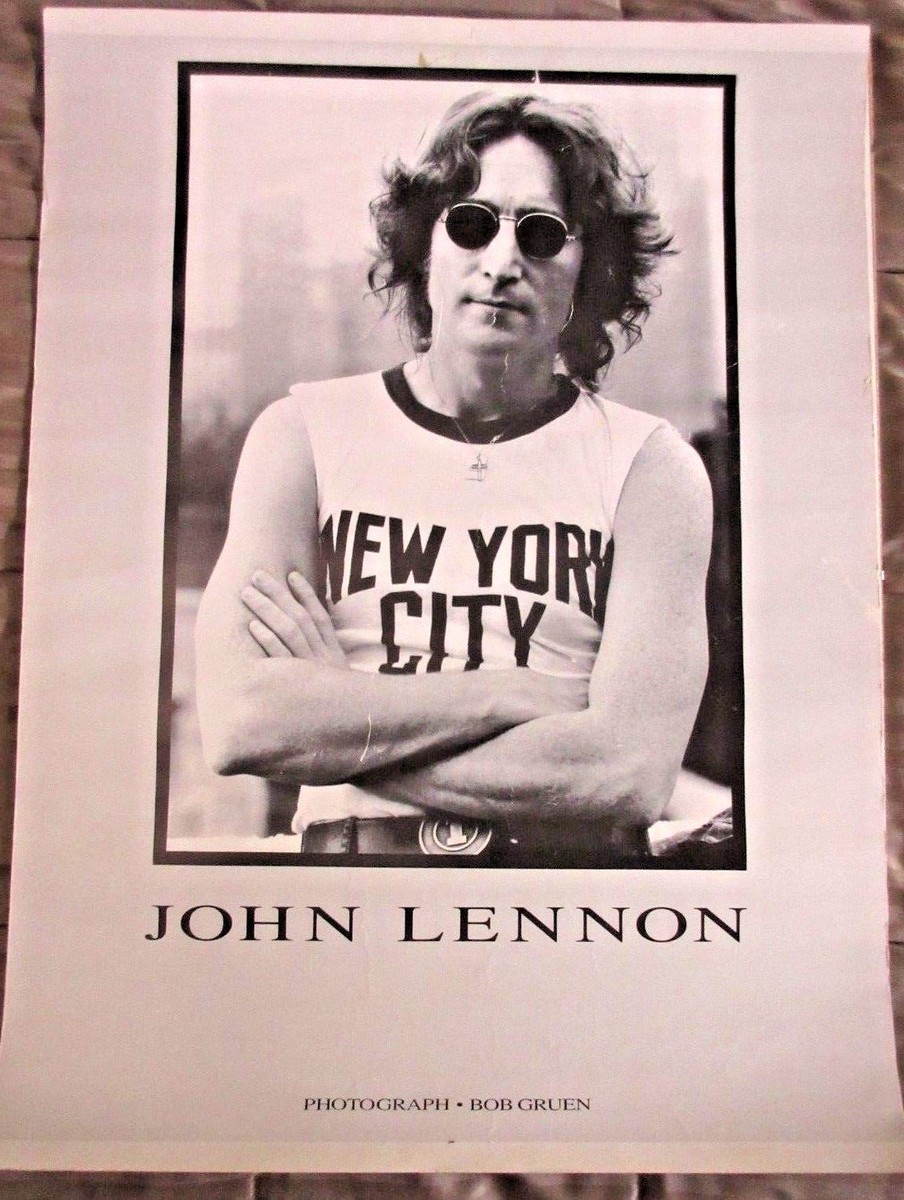 The Beatles John Lennon New York City by Bob Gruen 24 x 18