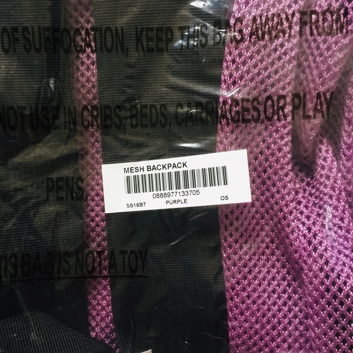 【 Supreme 】 Mesh Backpack 〜 Purple 16SS Supreme SS16 Purple Mesh Backpack | eBay