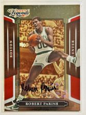 Robert Parish AUTO #/211 Sports Legends 2008 Donruss Signature Autograph Celtics