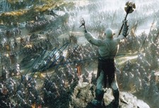 MANU BENNETT signed Autogramm 20x30cm RINGS HOBBIT in Person autograph COA