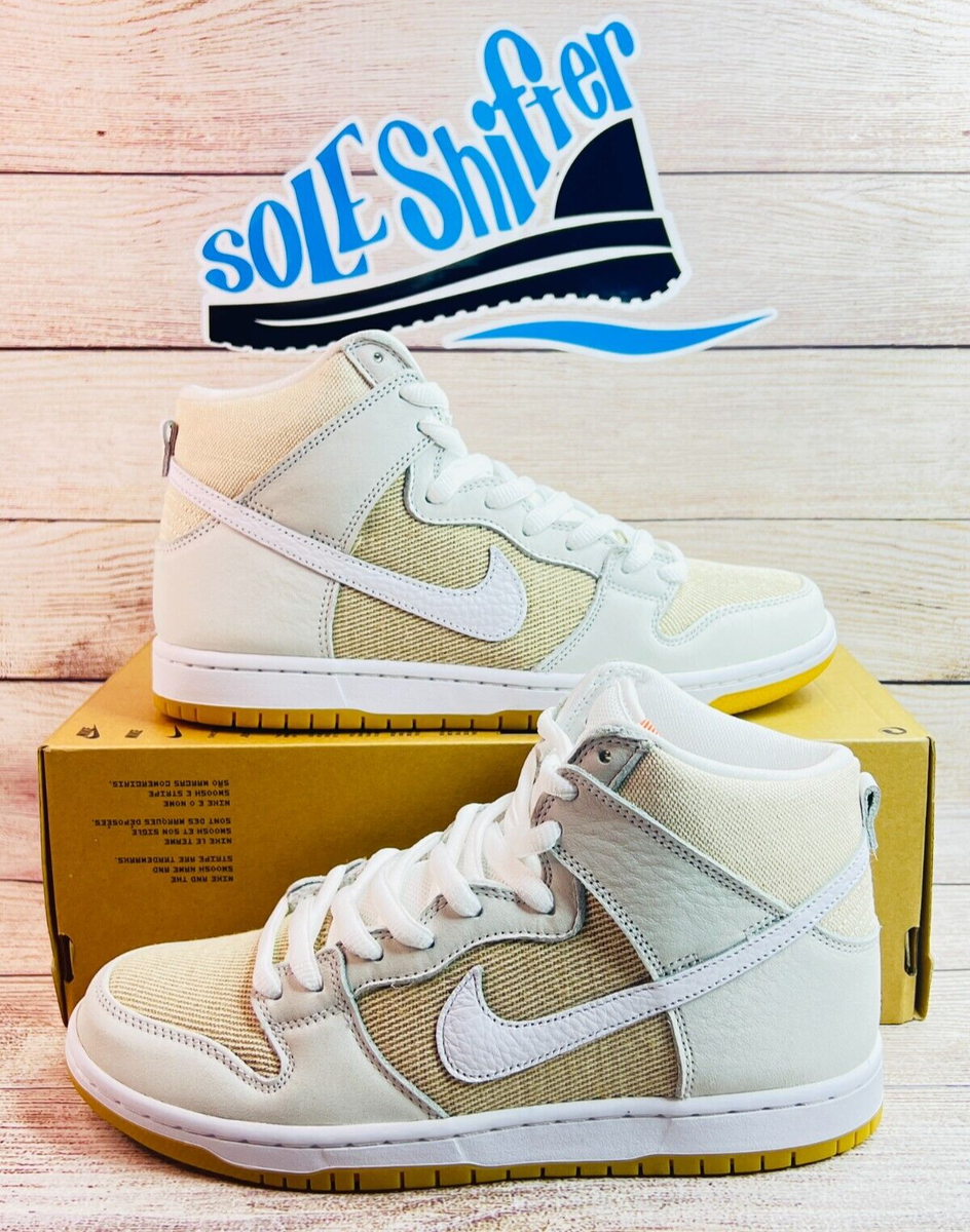 nike sb dunk high pro iso unbleached