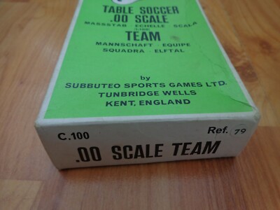 Subbuteo Heavyweight West Ham United Domicile - Boîte Vintage, Collection, Joueur Manquant