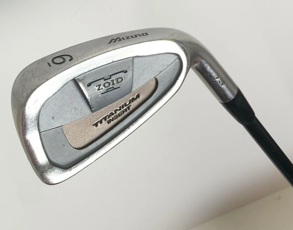 Mizuno T-Zoid T3 Oversize Titanium Insert Single 6 Iron Turbo Gold R-Flex 38