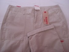 NWT BOYS LEVI KHAKI JEAN BOYS SCHOOL UNIFORM 29W X28L