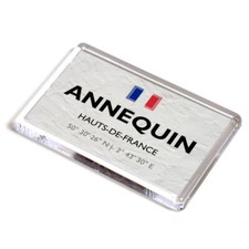 FRIDGE MAGNET - Annequin - Hauts-de-France - France - Lat/Long