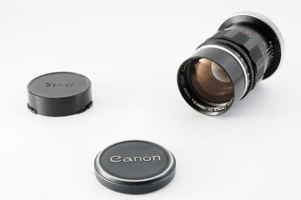 Rare [Exc+5] Canon lens R 85mm f1.9 for Canoflex RM R2000 FD FL Mount ...