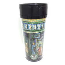 Starbucks Coffee Established 1971 Tumbler Thermo Serv Made in USA Plastic