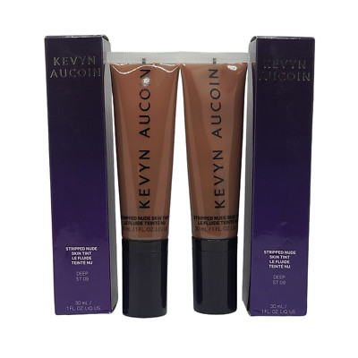 2 Pack, Kevyn Aucoin Stripped Nude Skin Tint ST 09 Deep 