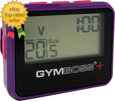 plus Interval Timer and Stopwatch (Violet/Pink)