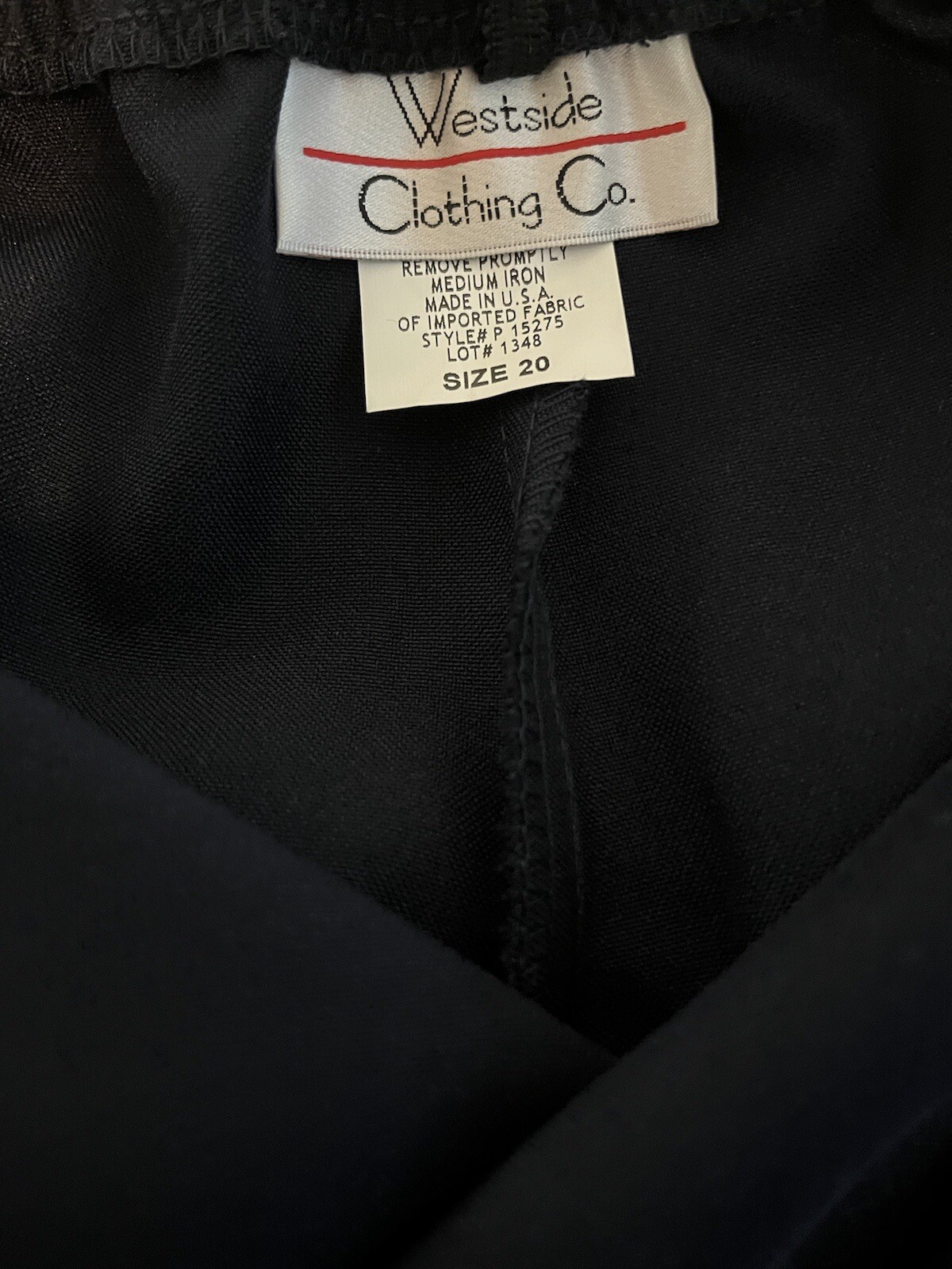 Westside Clothing Company Women’s Blue Pantsuit Size 20 with Short