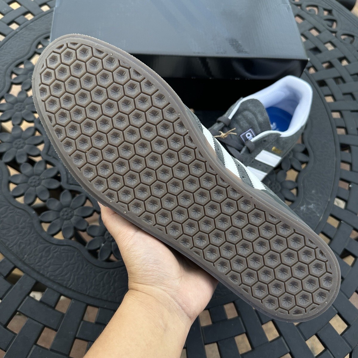 Adidas Busenitz Vulc 2.0 Gray Men's Skateboarding Shoes Adidas Busenitz Vulc 2.0 Gray Men's Skateboarding Shoes