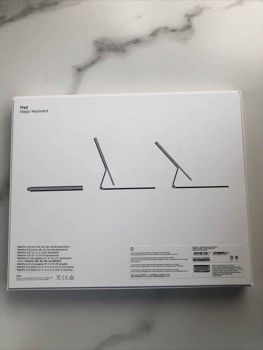 Apple iPad Magic Keyboard Model A2480 for iPad Pro 12.9 3rd Apple iPad Magic Keyboard Model A2480 for iPad Pro 12.9 3rd