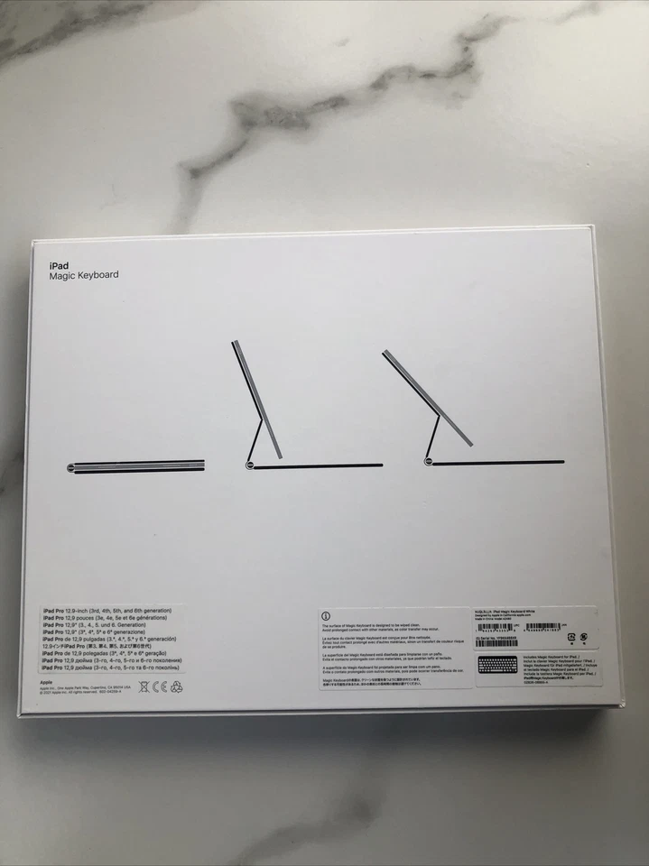 Apple iPad Magic Keyboard Model A2480 for iPad Pro 12.9 3rd 4th 5th & 6th Gen- - Image 4 of 4