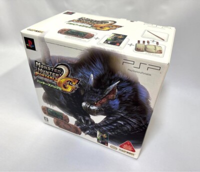 最終値下げ！！PSPとPS2セット販売！ばら売りもしております。 Rare】PSP Playstation Portable Console Bronze Monster Hunter 2G