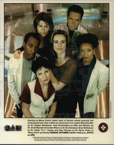 1998 Press Photo Maria Del Mar Julia Pennington Joe Morton Alexandra Wilson
