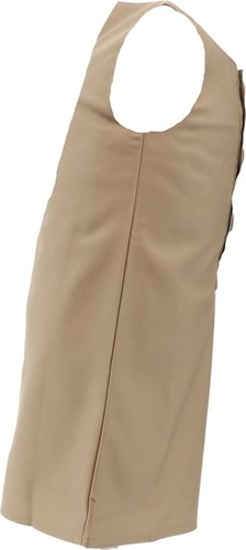 Lands' End Little Girl's Solid BF A-Line Jumper Khaki 4 NWOT (76) - Picture 2 of 8