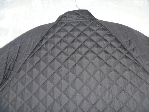 Marc New York Jacket Womens Size L Black Quilted Red Inner Lining Andrew Marc - Picture 9 of 11
