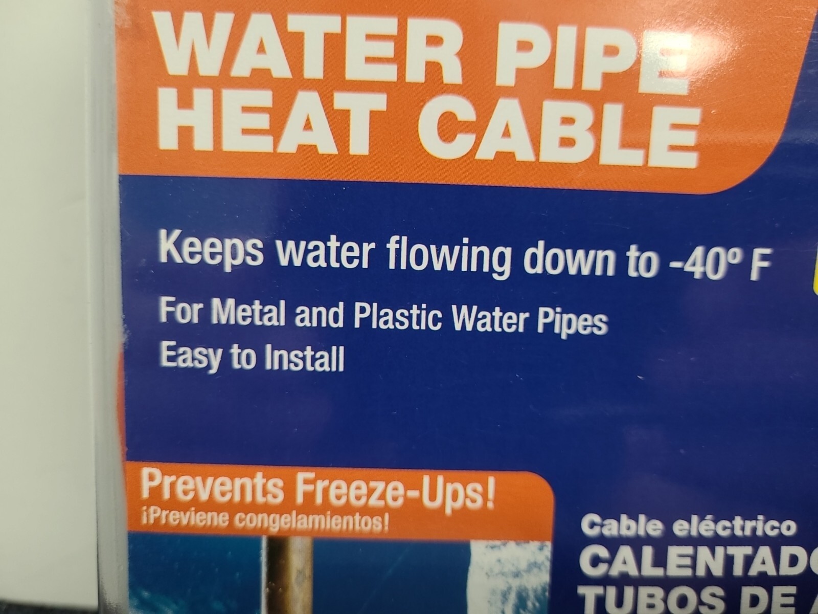 Frost King HC12 12ft Electric Water Pipe Heat Cable Kit Winter HC12 eBay