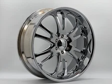 24" BOSS Wheels STYLE  3136  24X10 Chrome  finish 6 lug  6x139.7 et +40   #35