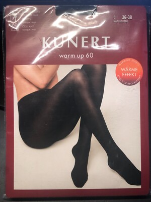Kunert Warm Up 60 Denier Tights. Marine. XS. 36-38cm.