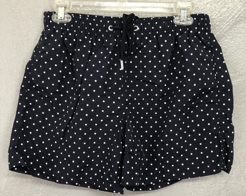 Zara Women's Blue w/white polka dots Size Medium Swim Shorts - Picture 6 of 10
