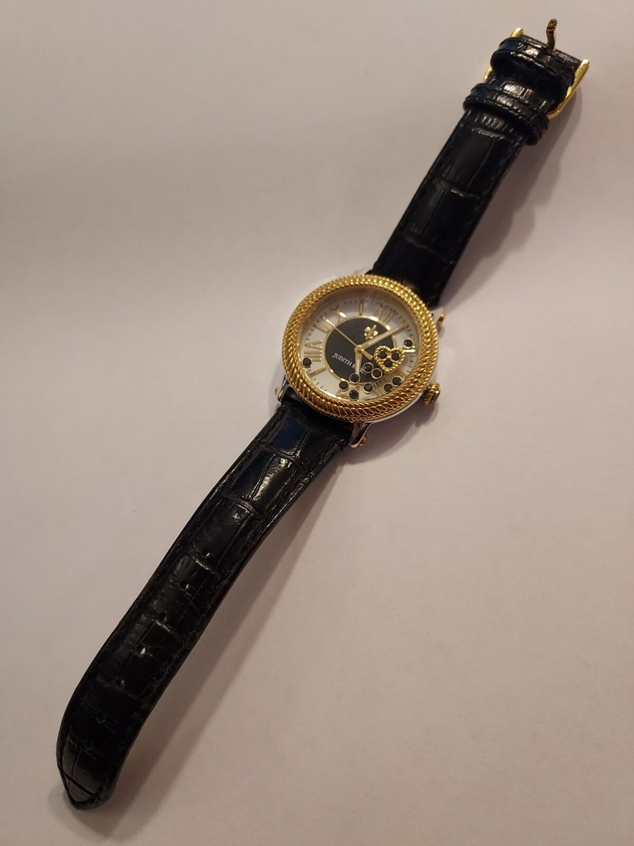 Judith Ripka Odyssey Watch w/ Floating Gemstones - working  display picture 2
